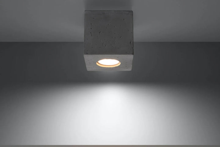 QUAD Concrete Ceiling Light, Ceiling lamps, Livingroom ceiling lights
