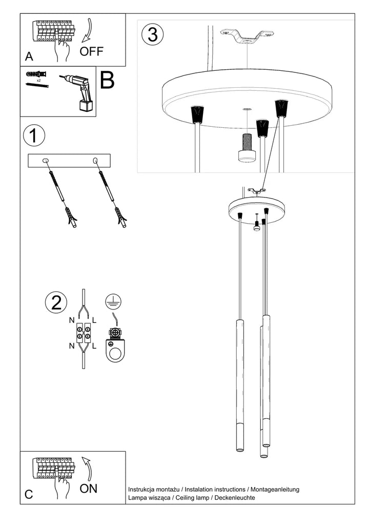 MOZAICA Pendant Light, Kitchen iseland lights, ceiling hanging lights