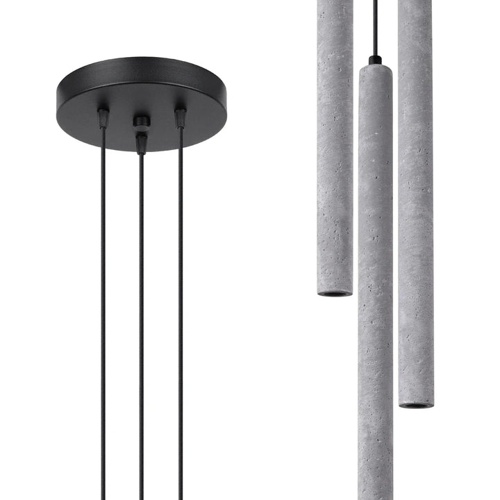 PASTELO Concrete Pendant Light, Kitchen island lights, Ceiling hanging lights
