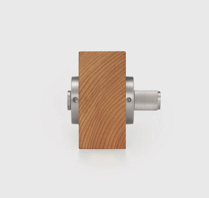 ARLO Knurled Bathroom Thumb Turn Lock, Premium-quality solid brass construction, Ideal for bathrooms, WCs, privacy rooms, and meeting spaces