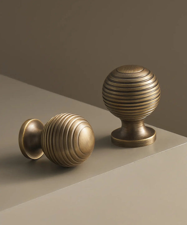 Premium quality designer AURIC Solid Brass Cabinet & Cupboard Knob. Perfect for cabinet, cupboards and kitchen cabinets
