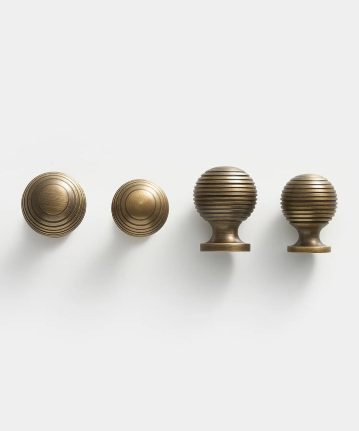Premium quality designer AURIC Solid Brass Cabinet & Cupboard Knob. Perfect for cabinet, cupboards and kitchen cabinets