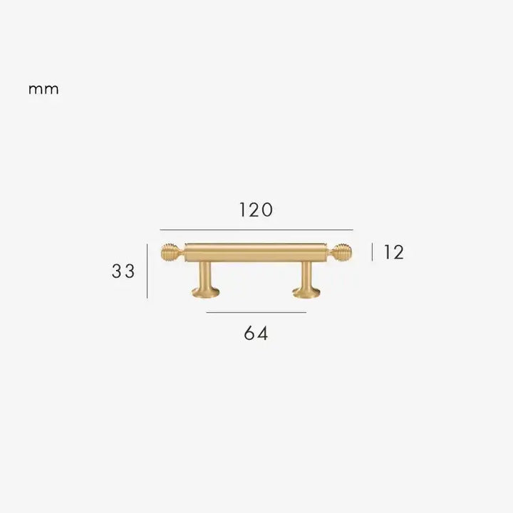 AURIC Solid Brass Kitchen & Cabinet Handles. Premium cabinet handle. Suitable for kitchen handle, wardrobe, drawer and Cupboard.