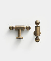 AURIC Solid Brass T-Bar Handle