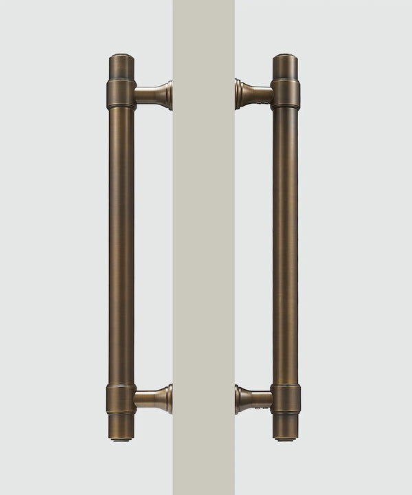 BRISTOL Solid Brass Door Pull Handle. Appliance handle, Glass door handle