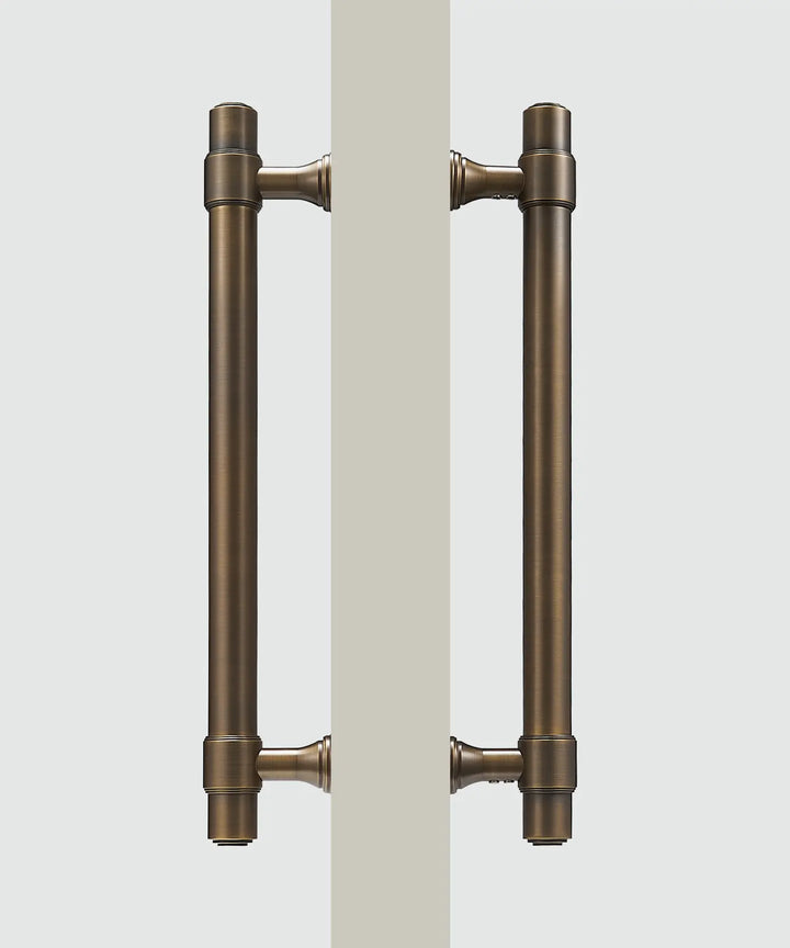 BRISTOL Solid Brass Door Pull Handle. Appliance handle, Glass door handle