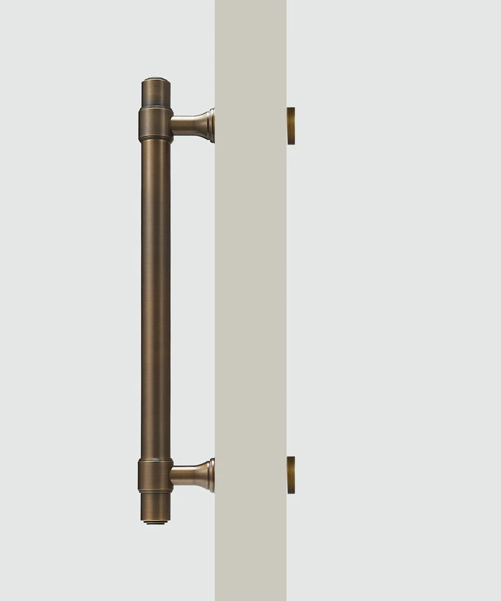 BRISTOL Solid Brass Door Pull Handle. Appliance handle, Glass door handle