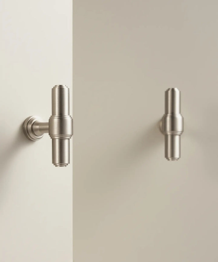 BRISTOL Solid Brass Kitchen & Cabinet T-Bar handle, Premium designer kitchen cabinet T-Bar handle. 