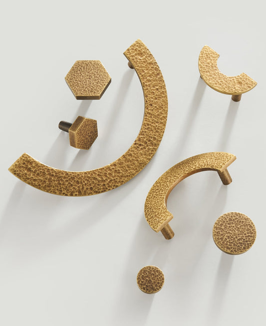 Luxury brass Kitchen handles, cupboard knobs and door handles