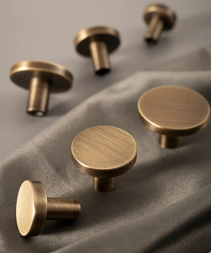 Premium cabinet knob, ELDAR Antique Brass Cabinet & Cupboard Knob