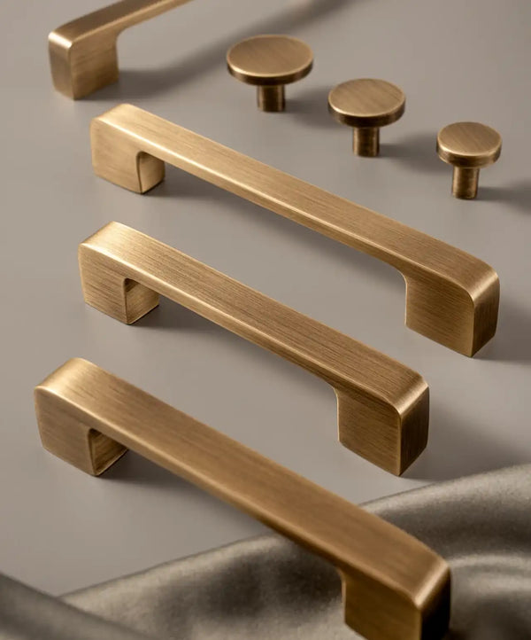 ELDAR Antique Brass Kitchen & Cabinet Handles, premium cupboard handle