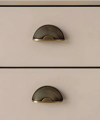 GILDOR Solid Brass Retro Cabinet Cup Pull