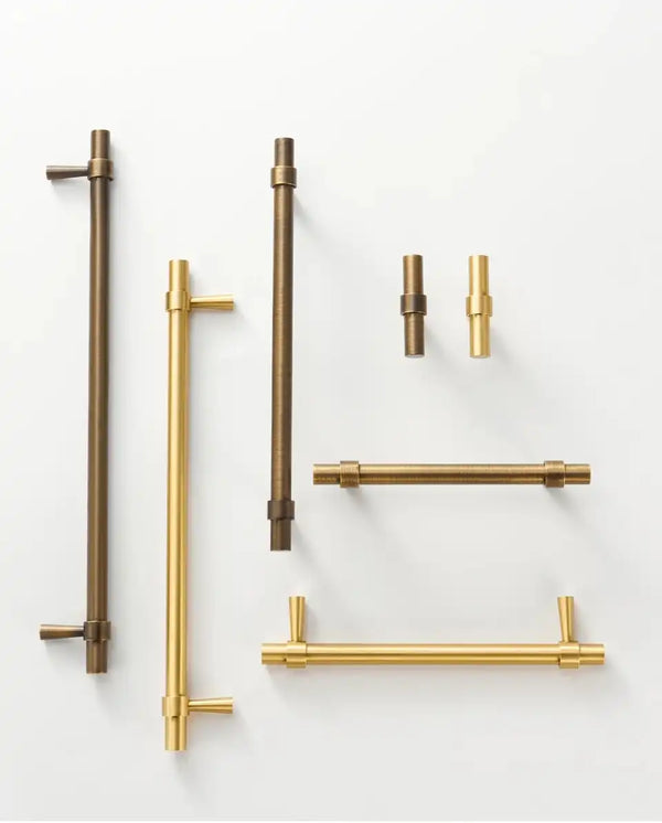 GLISSE Solid Brass Kitchen & Cabinet Handle