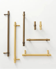 GLISSE Solid Brass Kitchen & Cabinet Handle