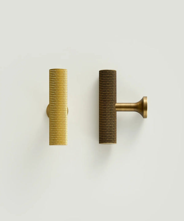 GRIDEN Brass Cabinet T-Bar Handle, premium designer t-bar handle. Suitable for cabinet, drawer, wardrobe, kitchen cabinets