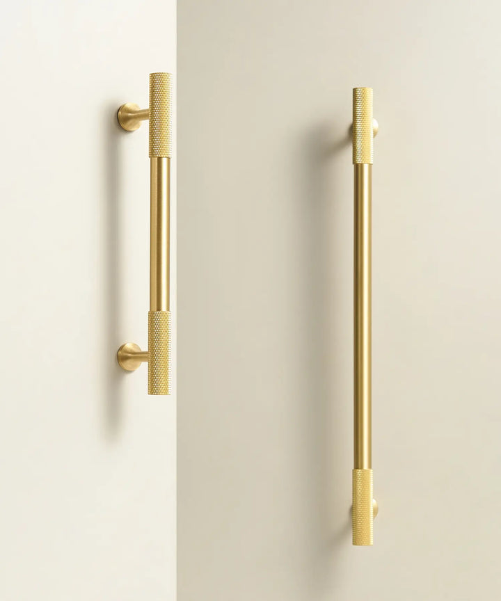 GRIDEN Brass Kitchen & Cabinet Handles, Premium cabinet handle. Suitable for kitchen handle, wardrobe, drawer and Cupboard.