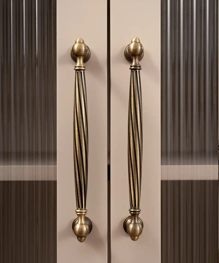 HELGA Antique Brass Kitchen & Cabinet Handles, premium cabinet handle