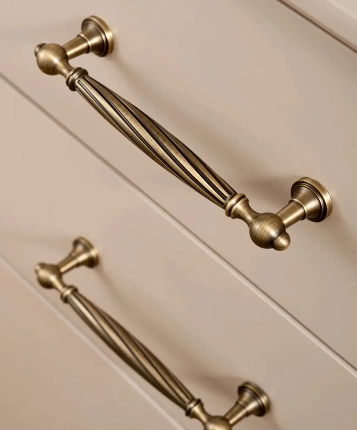 HELGA Antique Brass Kitchen & Cabinet Handles, premium cabinet handle
