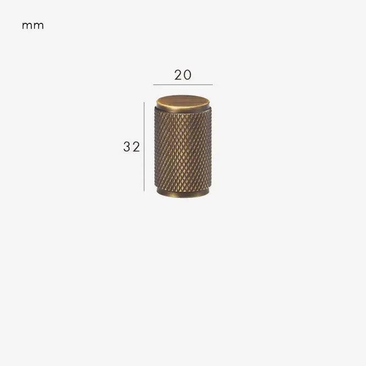 HEXIRA Brass Cabinet & Drawer Knob