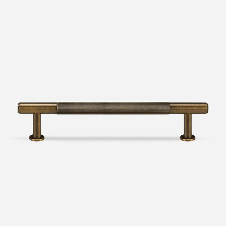 MAGNILA Solid Brass Kitchen, Cabinet, cupboard and wardrobe Handles - Antique Brass