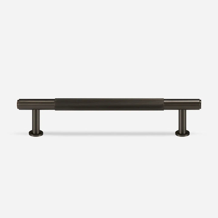 MAGNILA Solid Brass Kitchen, Cabinet, cupboard and wardrobe Handles - Dark Grey