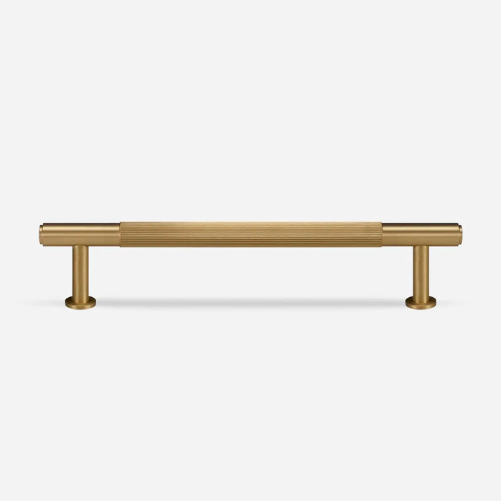 MAGNILA Solid Brass Kitchen, Cabinet, cupboard and wardrobe Handles - Satin Brass