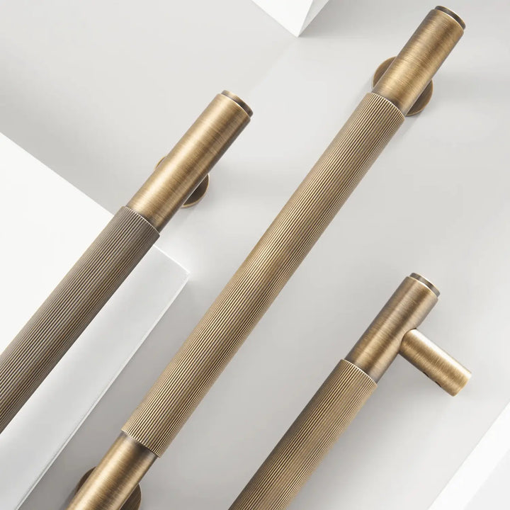 NIVA Solid Brass Door Pull Handle, premium door pull handles for wooden and glass door