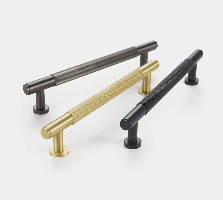 Pull Handle Solid NIVA Solid Brass Door Pull Handle for wooden and glass doors