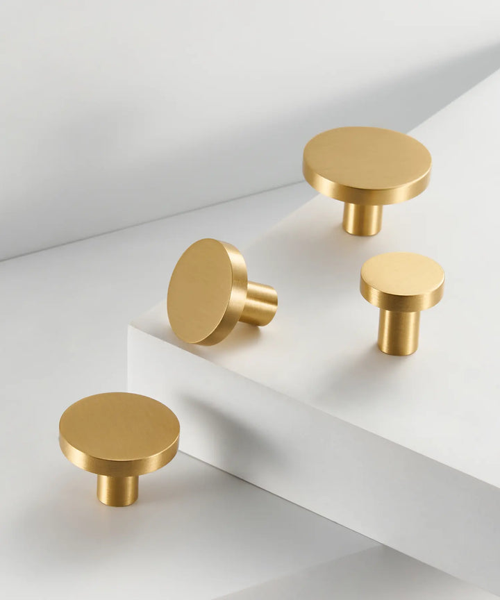 OPUL Solid Brass Cabinet & Drawer Knob, premium brass cupboard knobs
