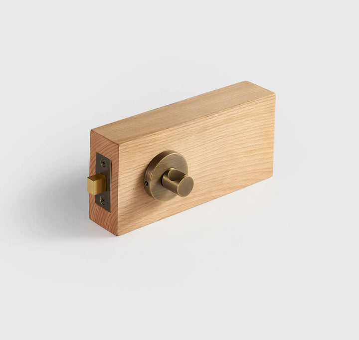 SENTRO Bathroom Thumb Turn Lock, Premium-quality solid brass construction, Ideal for bathrooms, WCs, privacy rooms, and meeting spaces