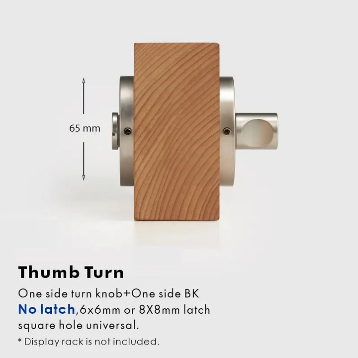 SENTRO Bathroom Thumb Turn Lock, Premium-quality solid brass construction, Ideal for bathrooms, WCs, privacy rooms, and meeting spaces