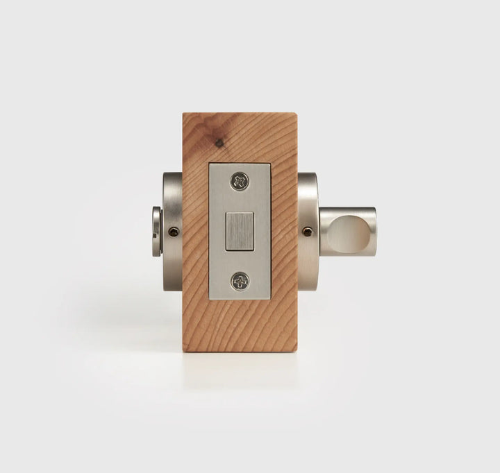 SENTRO Bathroom Thumb Turn Lock, Premium-quality solid brass construction, Ideal for bathrooms, WCs, privacy rooms, and meeting spaces
