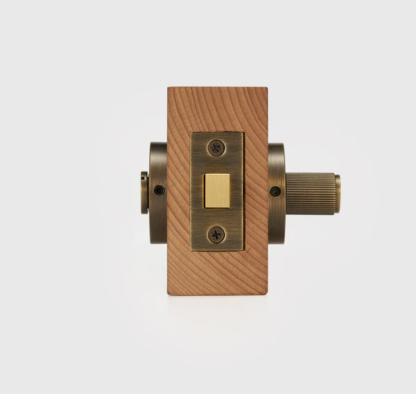 SOLUS Bathroom Thumb Turn Lock, Premium-quality solid brass construction, Ideal for bathrooms, WCs, privacy rooms, and meeting spaces