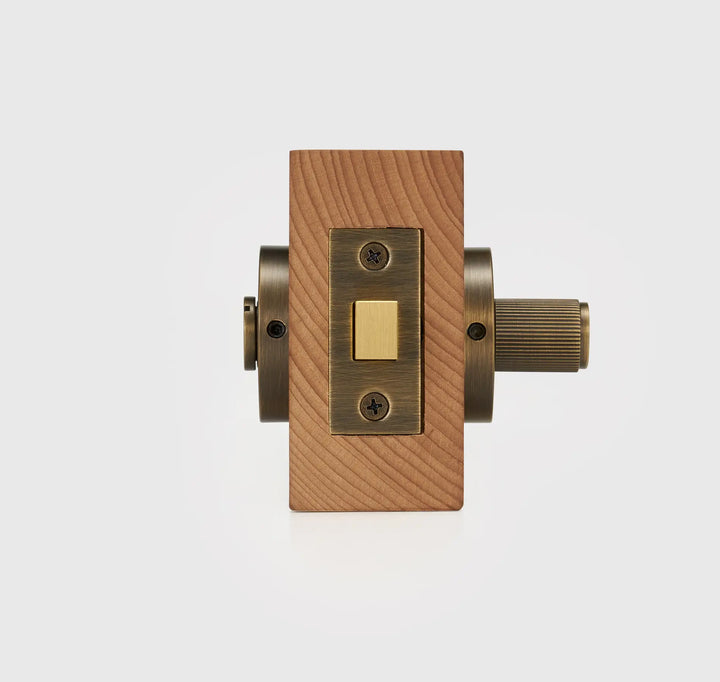 SOLUS Bathroom Thumb Turn Lock, Premium-quality solid brass construction, Ideal for bathrooms, WCs, privacy rooms, and meeting spaces