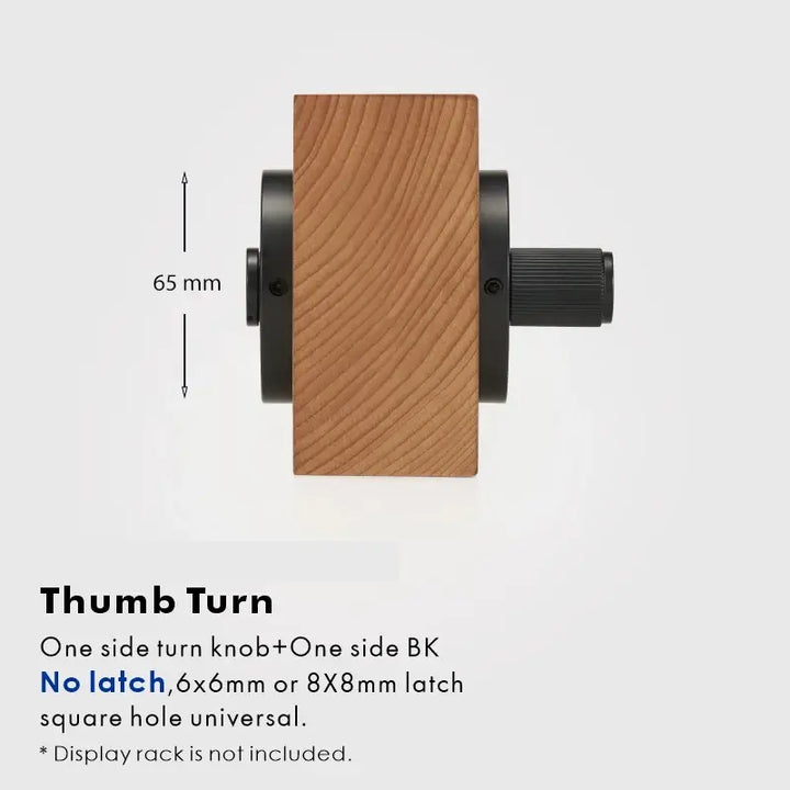 SOLUS Bathroom Thumb Turn Lock, Premium-quality solid brass construction, Ideal for bathrooms, WCs, privacy rooms, and meeting spaces
