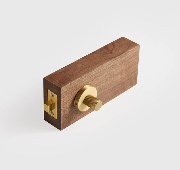 SOLUS Bathroom Thumb Turn Lock, Premium-quality solid brass construction, Ideal for bathrooms, WCs, privacy rooms, and meeting spaces