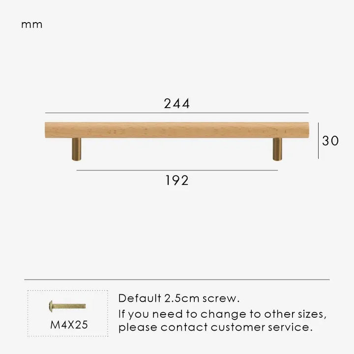 TEKEA Wood AND Brass Kitchen & Cabinet Handle. premium drawer handle. Premium cabinet handle. Suitable for kitchen handle, wardrobe, drawer and Cupboard.