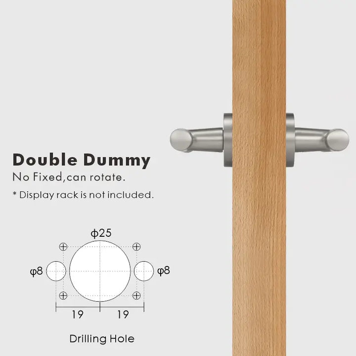 Premium solid brass VERGE Knurled Lever Door Handles Set, suitable for privacy door handle, passage door handle, bathroom thumb turn handle, Mortise lock door handle