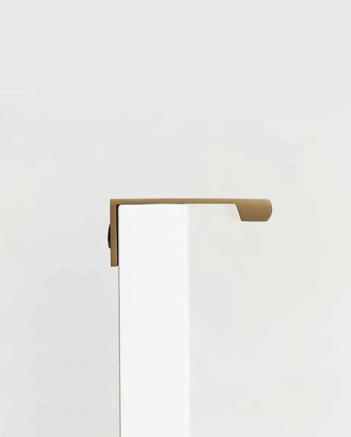 VISTRO Solid Brass Edge Pull Handle, premium, conceal, cabinet pull handle 