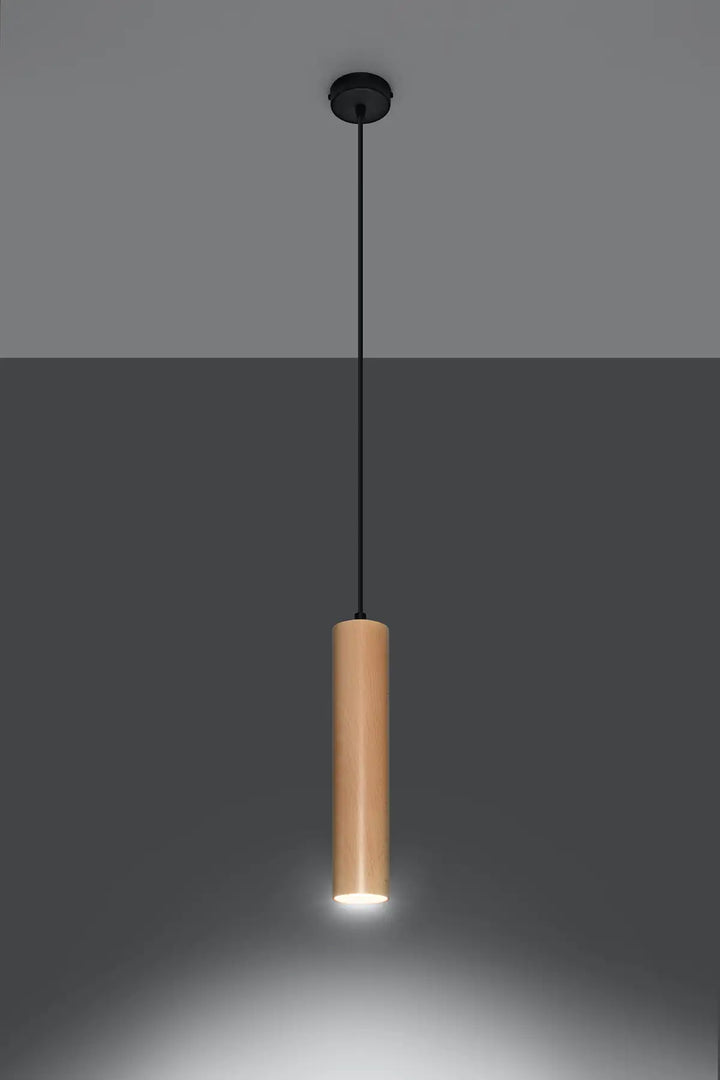 LINO Natural Wood Pendant Light, Kitchen island lights, Ceiling hanging lights