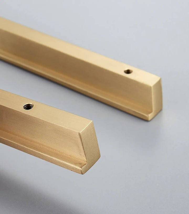 NORDIC Solid Brass Kitchen & Cabinet Pull Handle, premium wardrobe handle