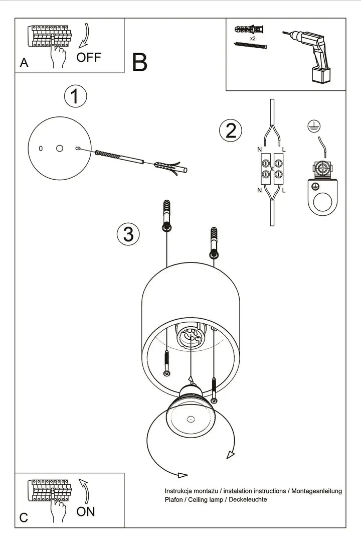 ORBIS Ceiling Light, Ceiling lamps, Livingroom ceiling lights