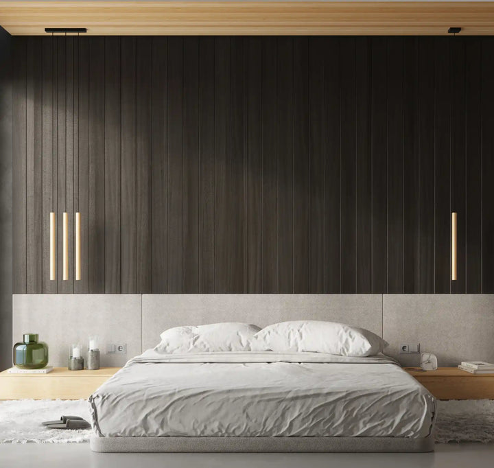 PASTELO Natural Wood Pendant Light, Kitchen island lights, Ceiling hanging lights