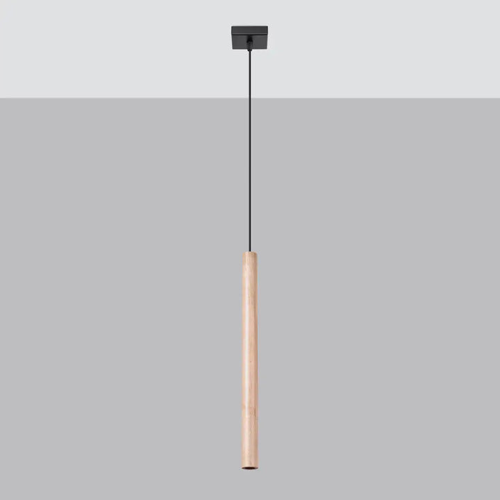 PASTELO Natural Wood Pendant Light, Kitchen island lights, Ceiling hanging lights