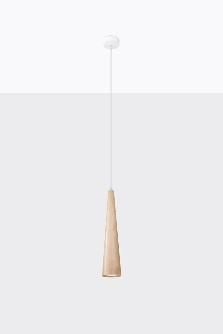 SULA Natural Wood Pendant Light, Kitchen island lights, Ceiling hanging lights