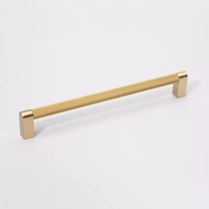 COLSS Knurled Solid Brass Kitchen & Cabinet Handle - Luxury Handles