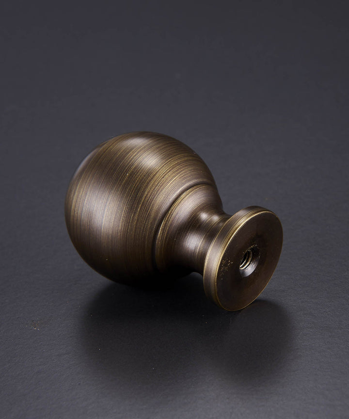 COTTAGE Solid Brass Spherical Knob - Luxury Handles