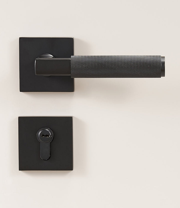 DEVON Solid Brass Lever Door Handles Set - Luxury Handles