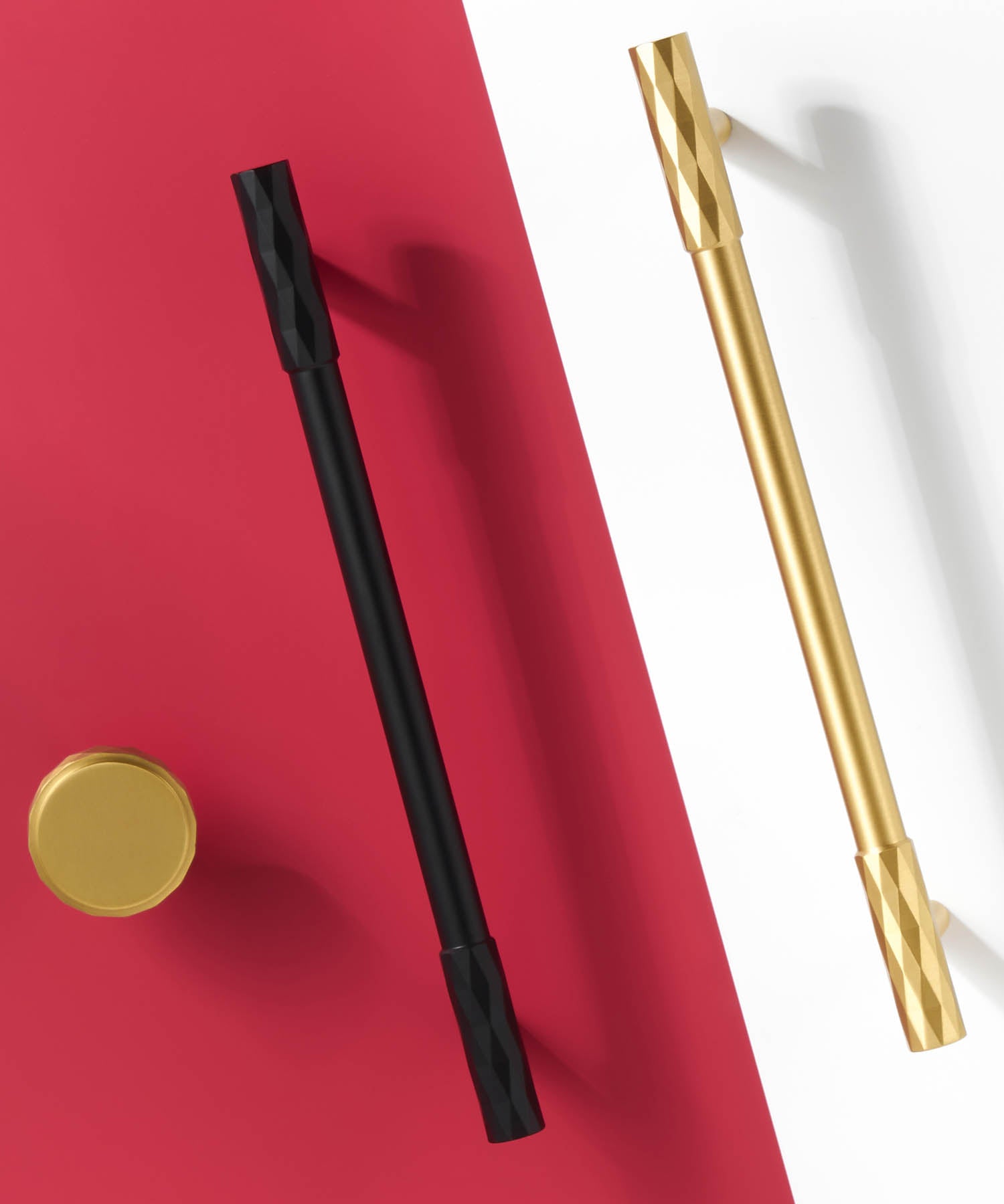DIAMOND Solid Brass Edge Kitchen & Cabinet Handle, premium quality ...