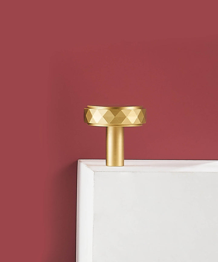 DIAMOND Solid Brass Knob - Luxury Handles